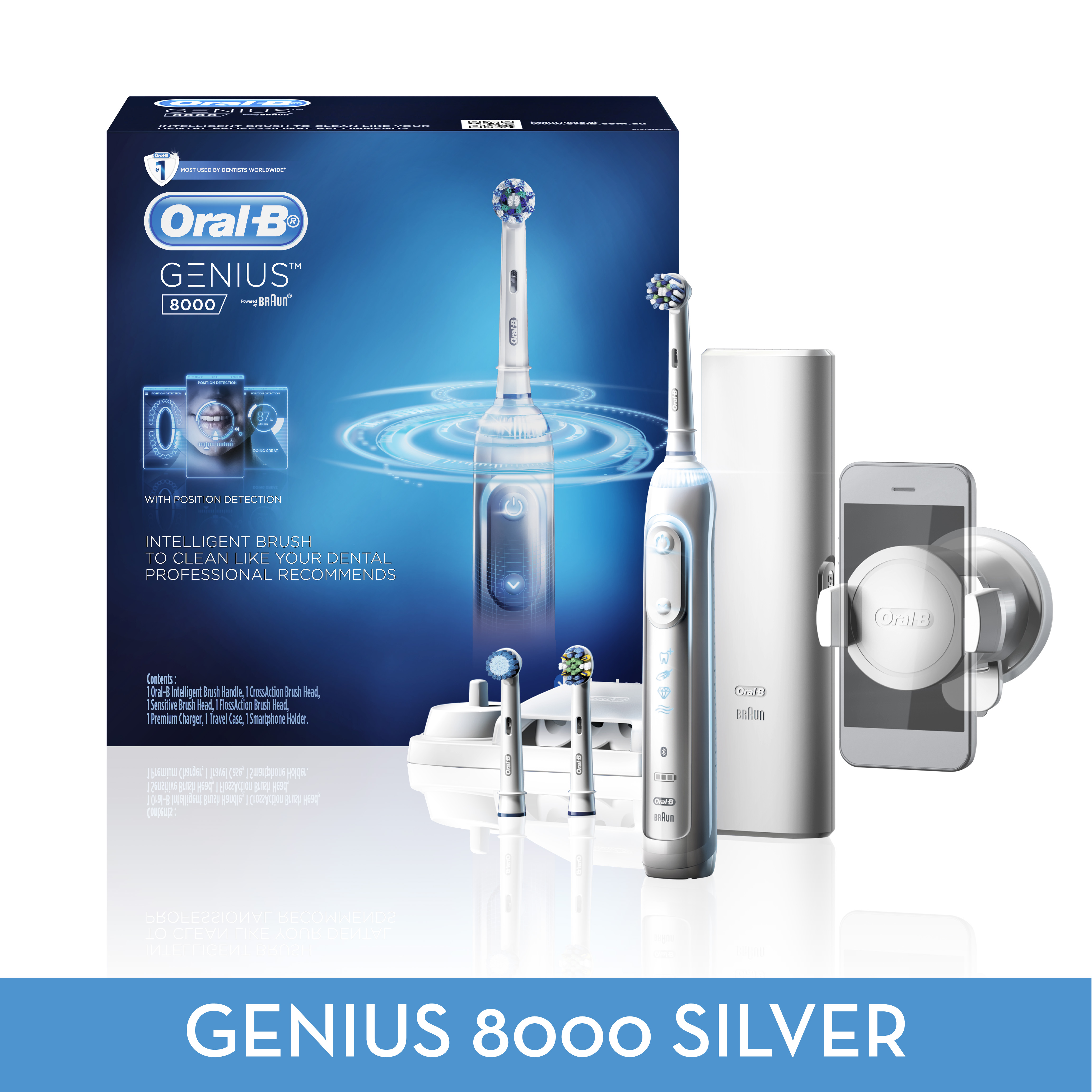 Oral-B GENIUS 8000 Electric Rechargeable Toothbrush
