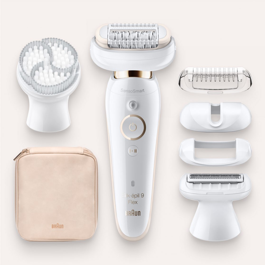 Silképil 9 Flex 9030 Wet & Dry epilator with 6 extras incl. body